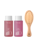 AnillO Rosy Night Repair Hair & Brush Set – plaukų priežiūros rinkinys su šepečiu