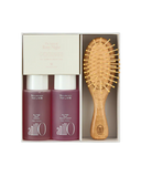 AnillO Rosy Night Repair Hair & Brush Set – plaukų priežiūros rinkinys su šepečiu